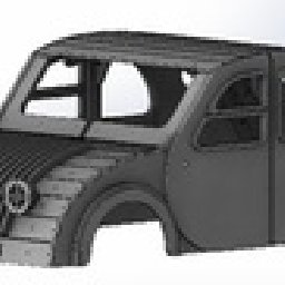 2CV Bodyshell plywood laser cut CAM files