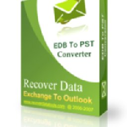 Recover Data Exchange EDB to Outlook PST