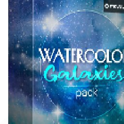 Movavi effect Watercolor Galaxies Pack