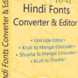 Hindi Fonts Converter and Editor