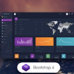 Material Dashboard Dark 30% OFF