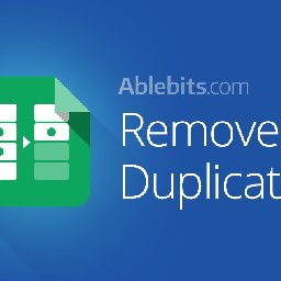 Remove Duplicates add-on Google Sheets 21% OFF