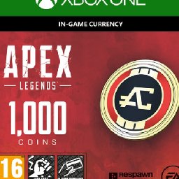 Apex Legends Coins Xbox One 12% OFF