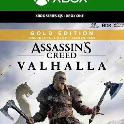 Assassin Creed Valhalla Gold Series X|S 10% OFF