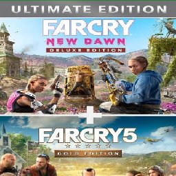 Far Cry Gold and Far Cry New Dawn Deluxe Bundle 70% OFF