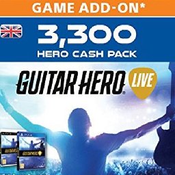 Guitar Hero Live Hero Cash Pack 11% OFF