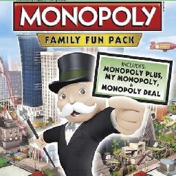 Monopoly Family Fun Pack 73% OFF