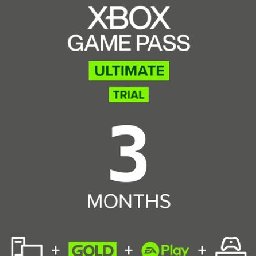 Month Xbox Game Pass Ultimate Trial Xbox One  PC 10% OFF