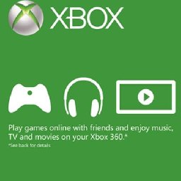 Month Xbox Live Gold Membership Card 37% OFF