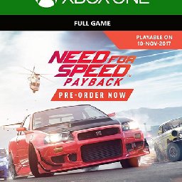 Need for Speed Payback Xbox One 16% OFF