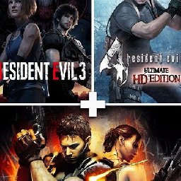 RESIDENT EVIL STEAM PC BUNDLE 76% OFF