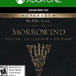 The Elder Scrolls Online Morrowind Collectors Edition Upgrade Xbox One 10% OFF