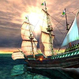 3PlaneSoft Galleon 3D Screensaver