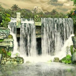 3PlaneSoft Mayan Waterfall 3D Screensaver 11% OFF