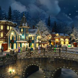 3PlaneSoft Snow Village 3D Screensaver 11% OFF