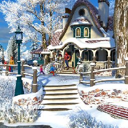 3PlaneSoft Winter Cottage 3D Screensaver